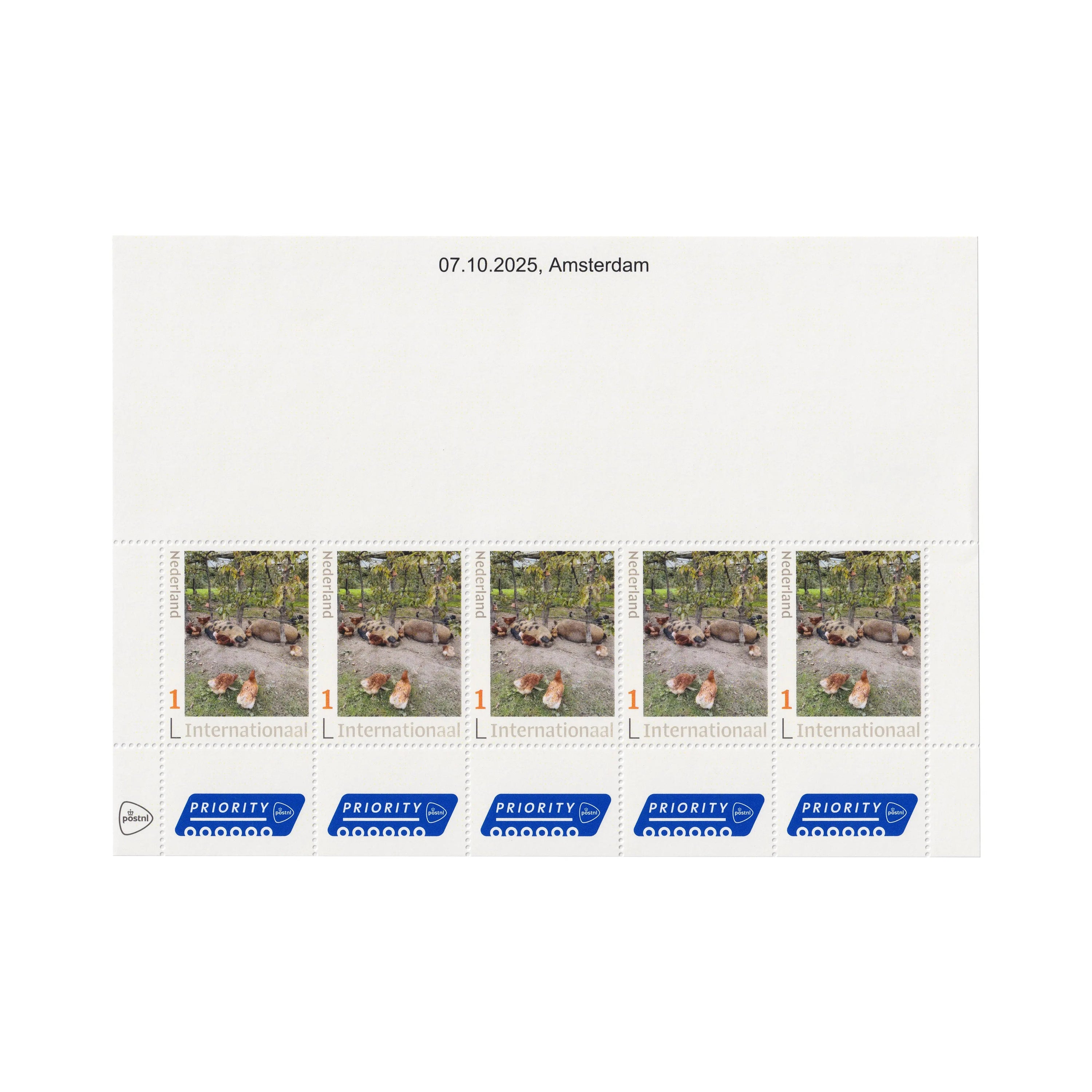 06.10 - 12.10, postage stamps PostNL